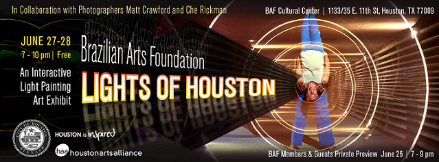 The Brazilian Arts Foundation Hosts Lights of Houston