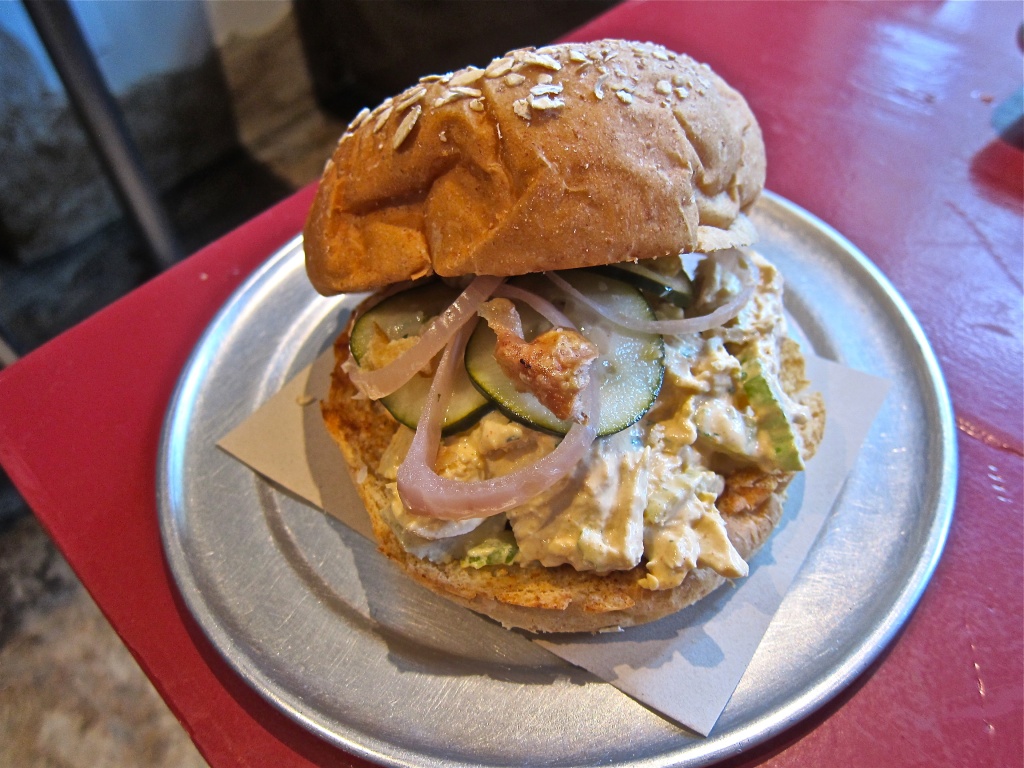 Source: Houston Chronicle, Slow Ride-chicken salad sandwich