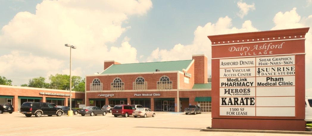 Source: LoopNet, Dairy Ashford Village, one of many shopping centers in Alief