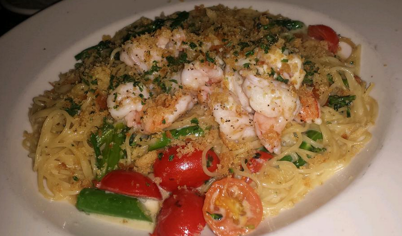 Garlic Shrimp Pasta 